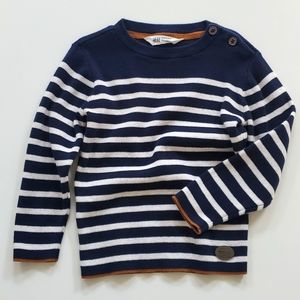 H&M Boys Striped Sweater